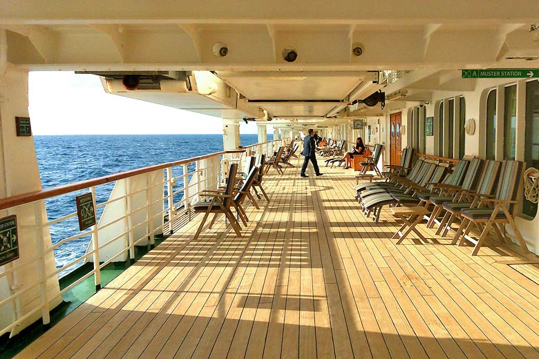 Promenade Deck on the Oriana