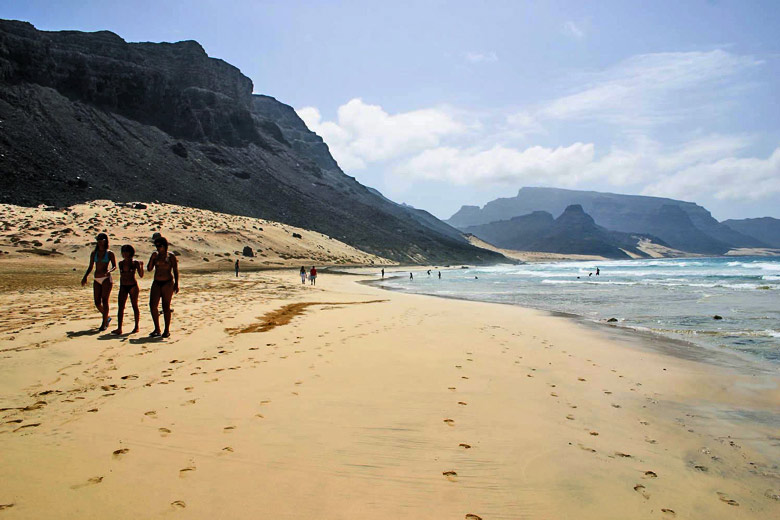 Beach on São Vicente