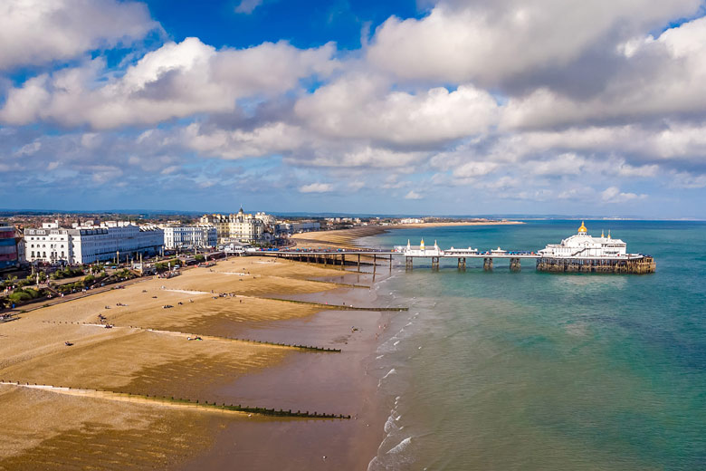 Aerial view of Eastbourne, East Sussex