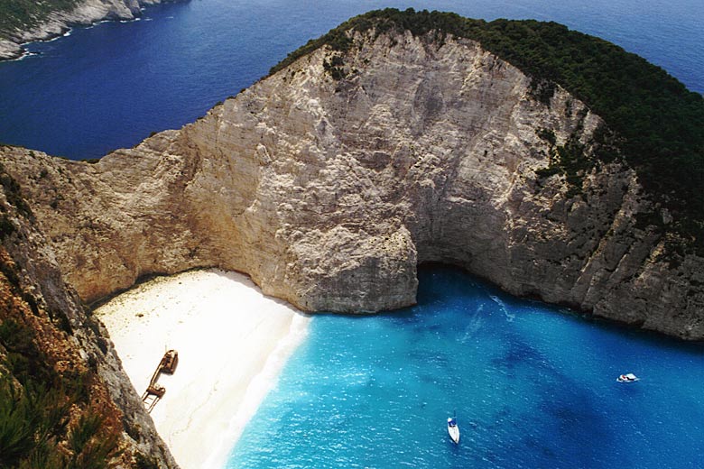 Shipwreck Bay, Zante, Greece