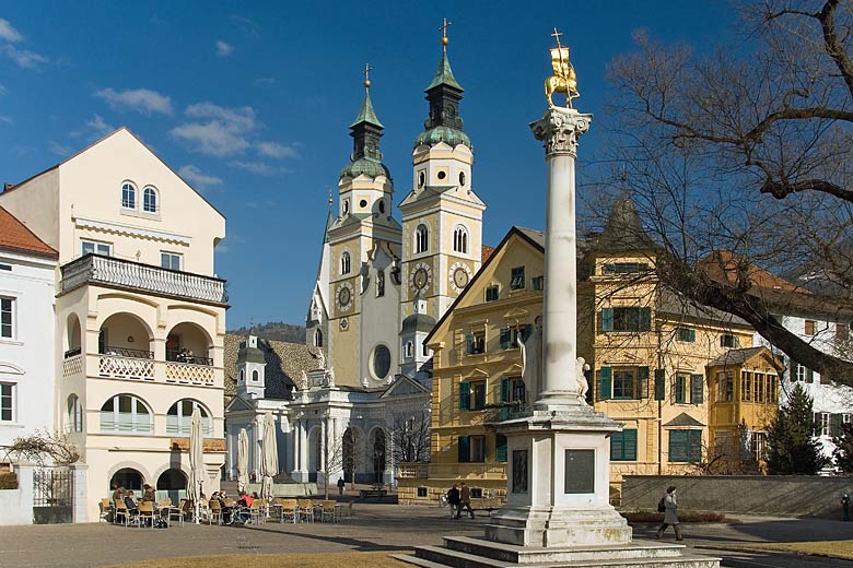 Scenic Brixen, north of Bolzano