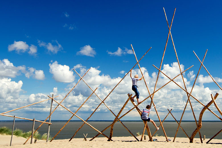 Summers day on the Curonian Spit, Lithuania