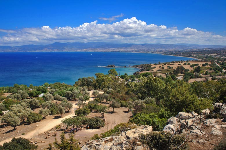 Summer sky in Cyprus