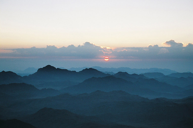 Sunrise on Mount Sinai