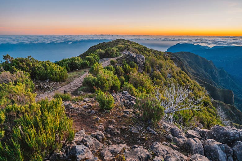 Sunrise from the top of Pico Ruivo