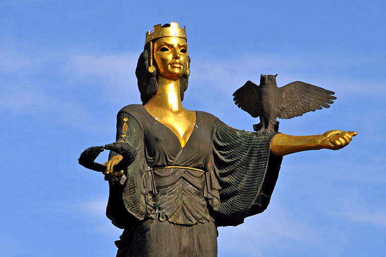 The controversial Sveta Sofia statue