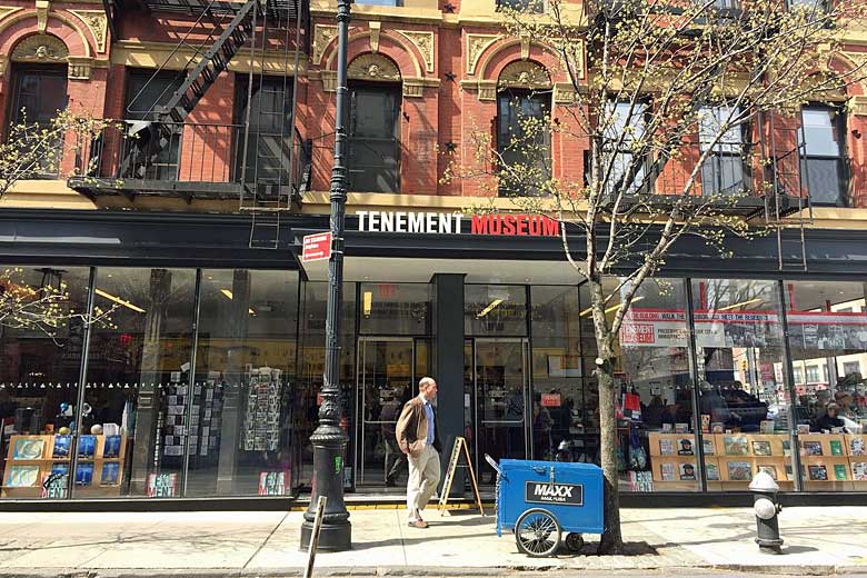 The award-winning Tenement Museum, New York City