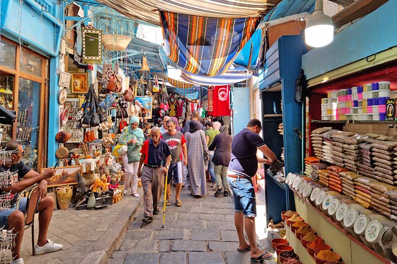 Devle into the Medina in Tunis