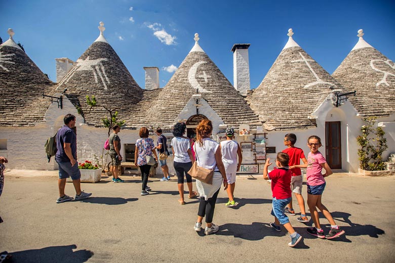 Trulli houses in Alberobello, Puglia