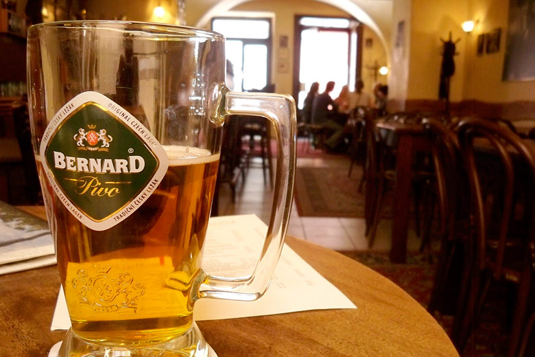 You can't visit Prague without sampling Czech beer