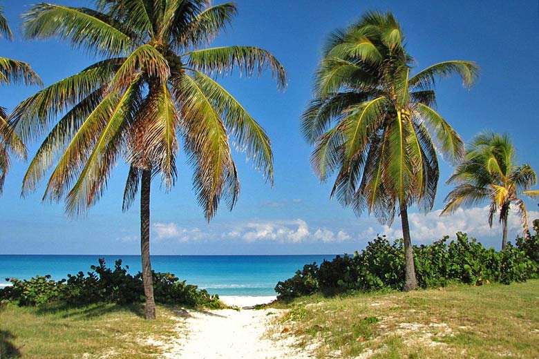 Shades of blue on Varadero Beach