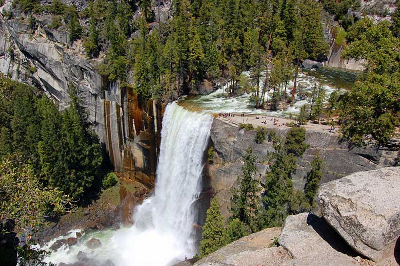 Vernal Falls on Yosemite’s Mist Trail