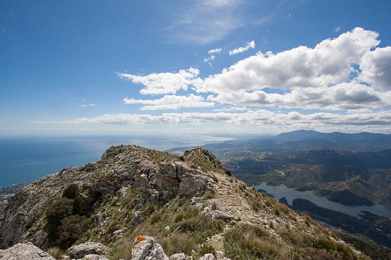 View from the summit of La Concha