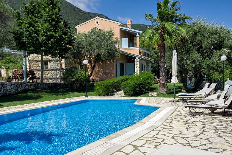 Villa with heated pool in Corfu, Greece