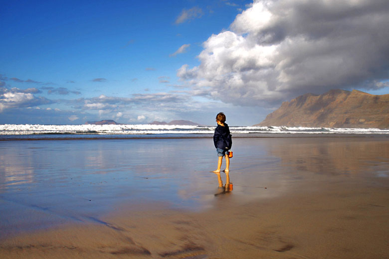 Winter sun beach holidays in Lanzarote