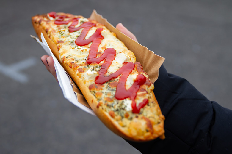 Snack on tasty zapiekanki in Kazimierz